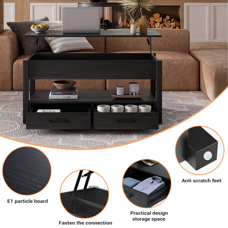 Ebern Designs Lazaria Coffee Table & Reviews | Wayfair